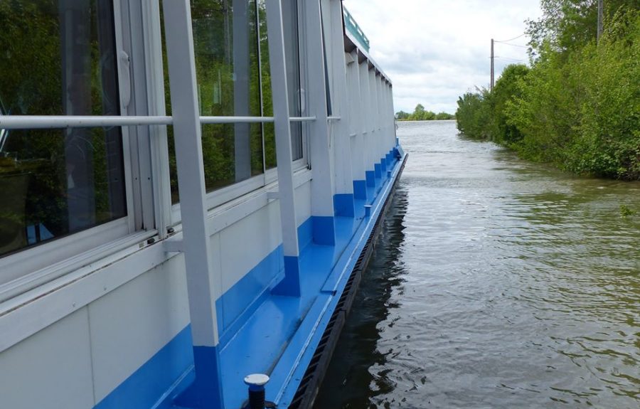 Bateau promenade Vagabondo à Saint-Jean-de-Losne