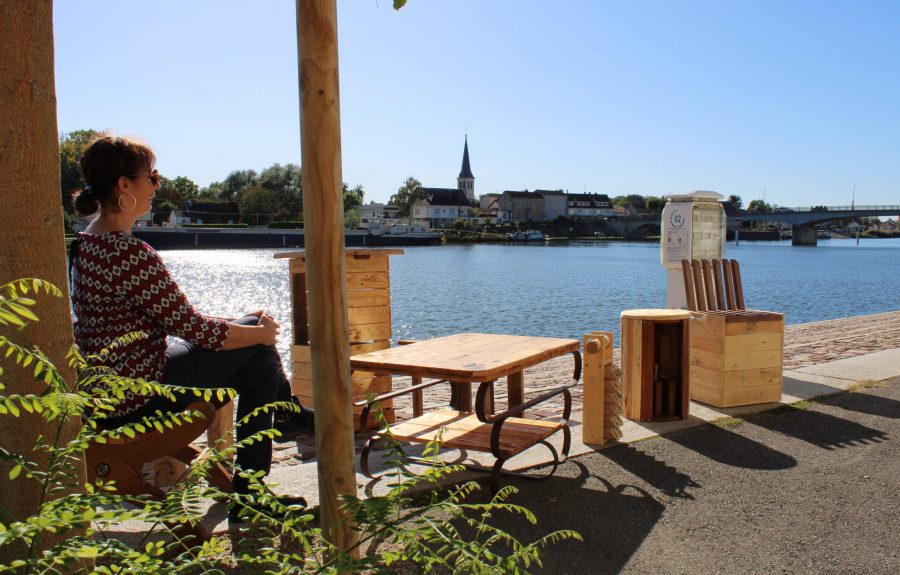 Esprit des palettes présent à l'Artisanerie de la Saône à Seurre