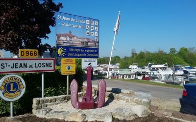 Saint-Jean-de-Losne, ville étape Compostelle