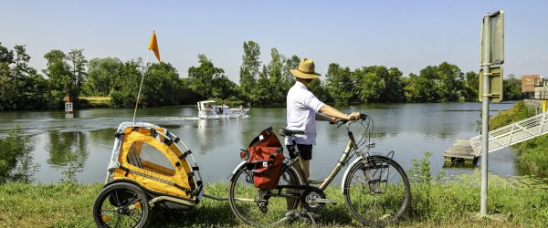 Voie bleue Moselle Saône® à vélo à Pagny-la-Ville
