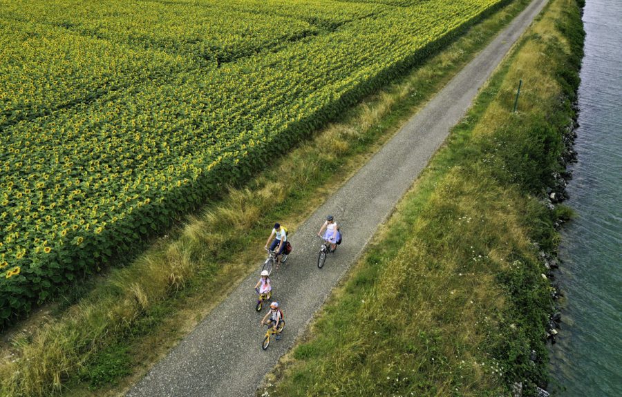 La Voie Bleue, Moselle Saône à vélo® Pagny-la-ville