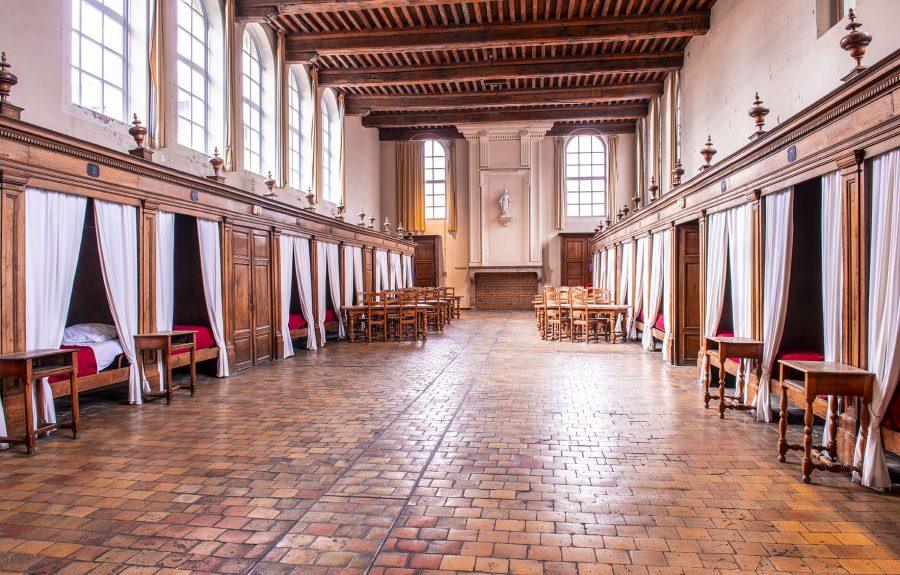 Salle des malades de l'Hôtel Dieu à Seurre