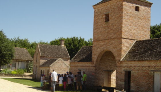 Visite du musée de plein air l'Etang Rouge à Seurre