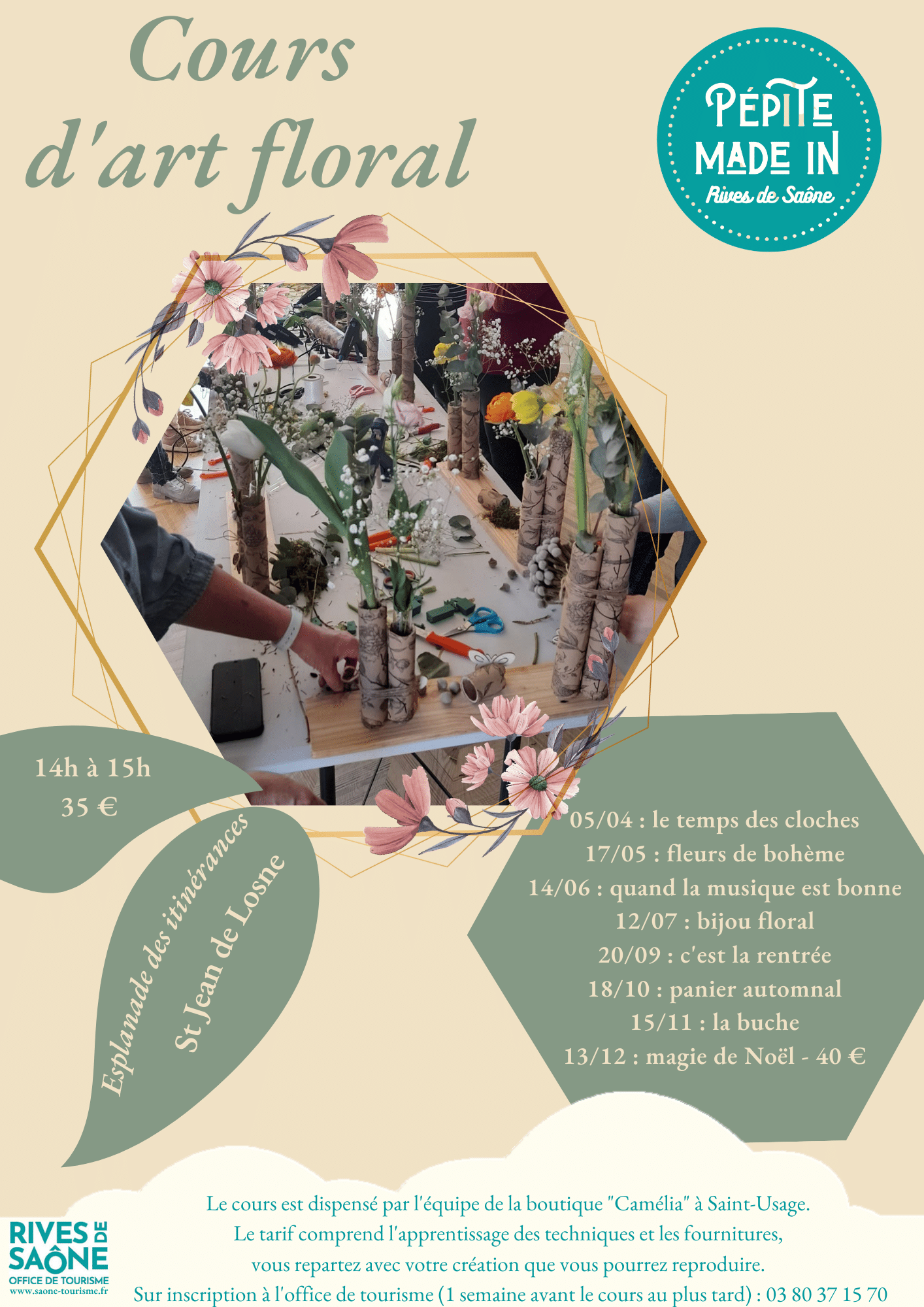 Cours d'art floral